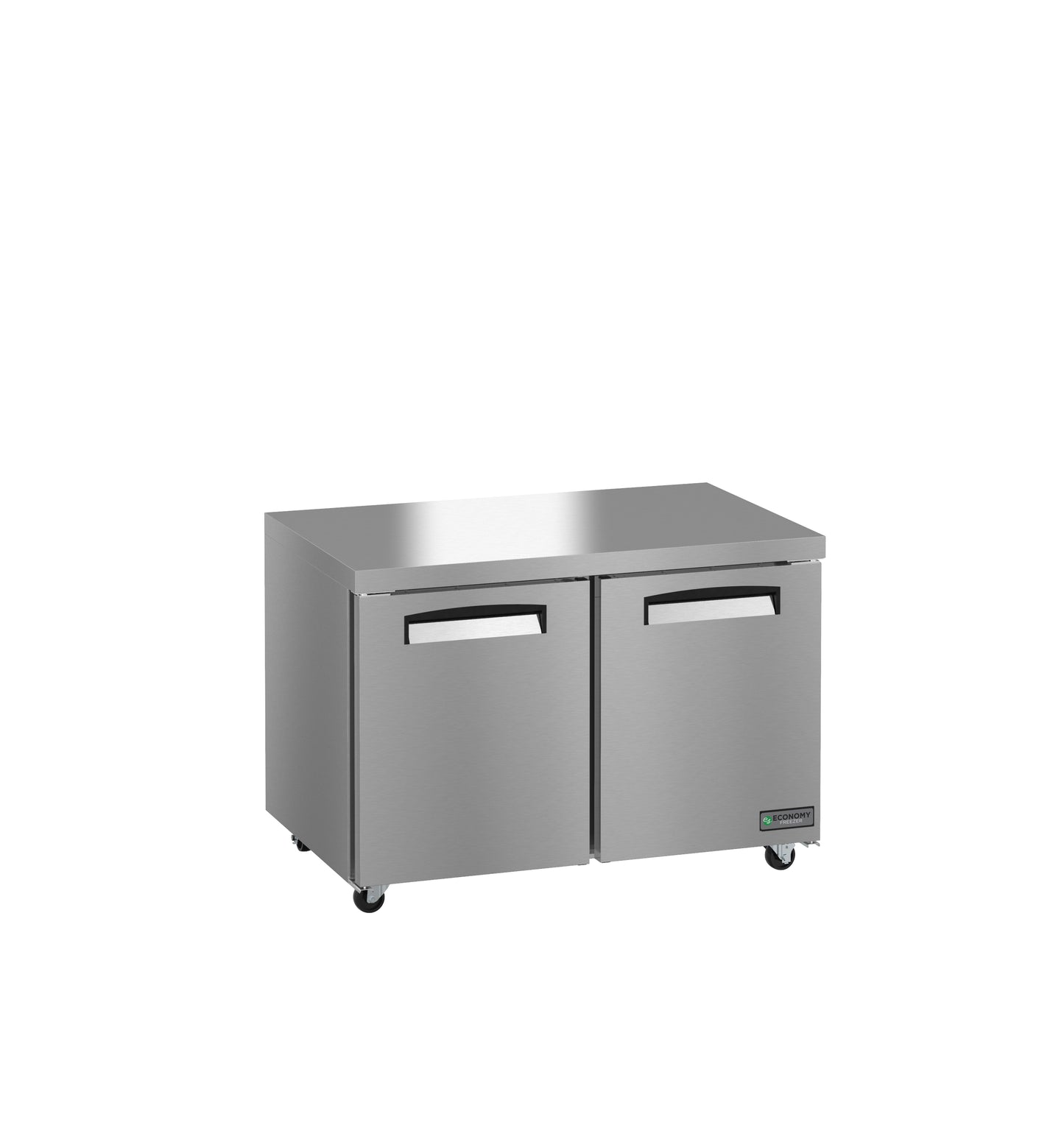 Hoshizaki EUF48A Two Section Stainless Doors Undercounter Freezer
