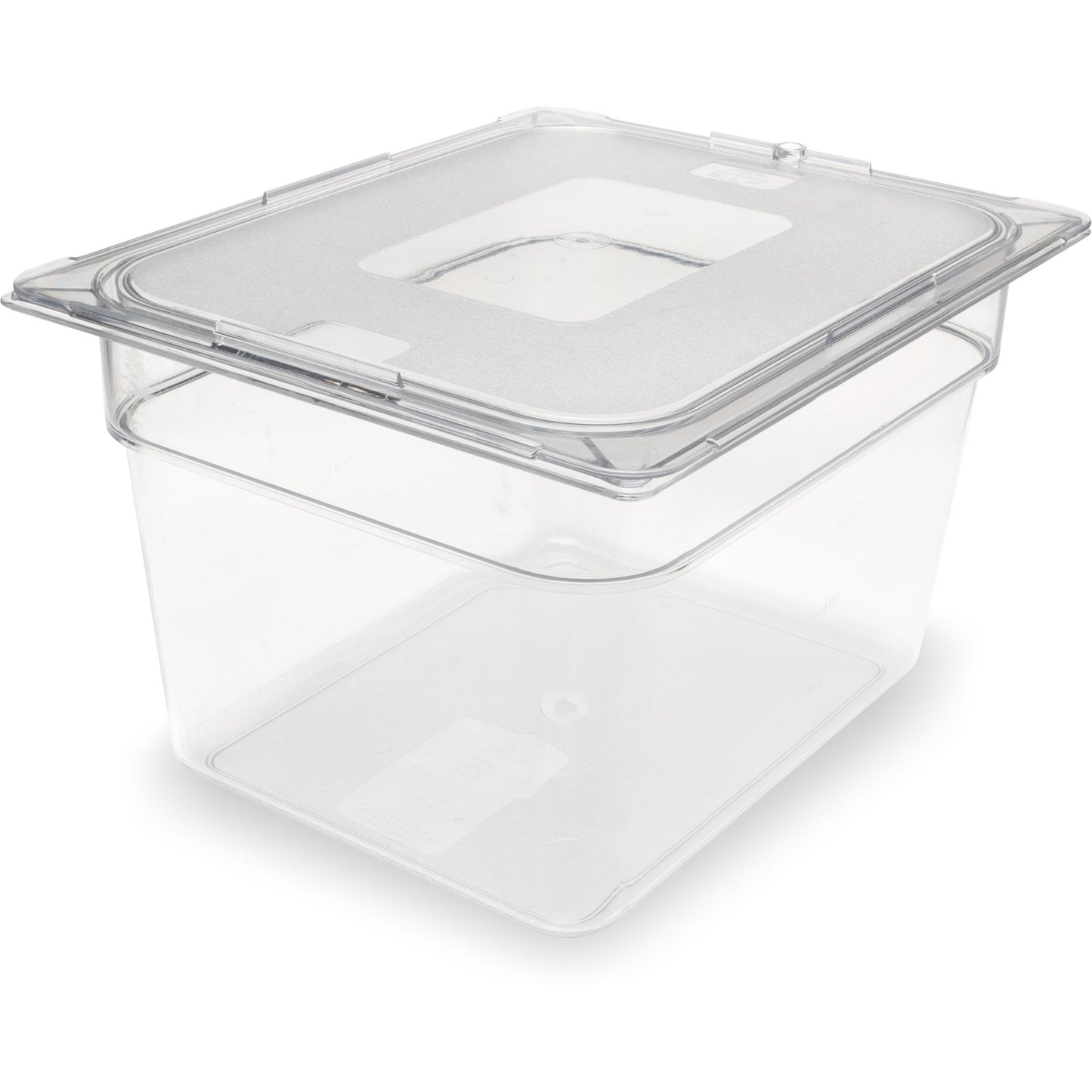 Carlisle 10223B07 1/2 Size Clear Polycarbonate StorPlus Food Pan, 8" Deep