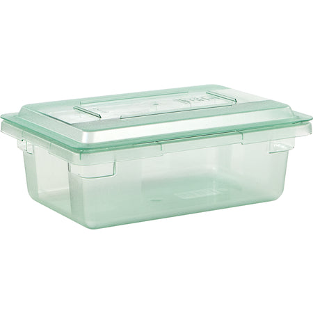 Carlisle 10617C09 18" x 12" Green Polycarbonate StorPlus Color-Coded Food Storage Container Lid
