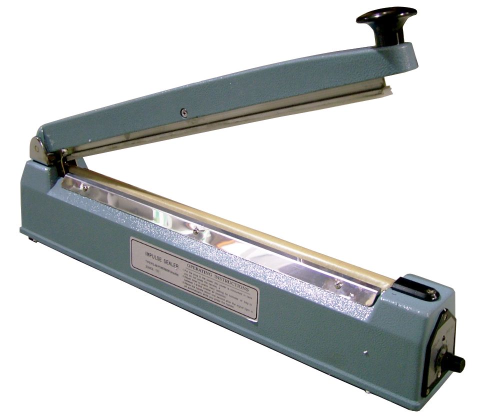 Omcan 14450 Portable Impulse Sealer with 16" Seal Bar and 2 mm Seal Width