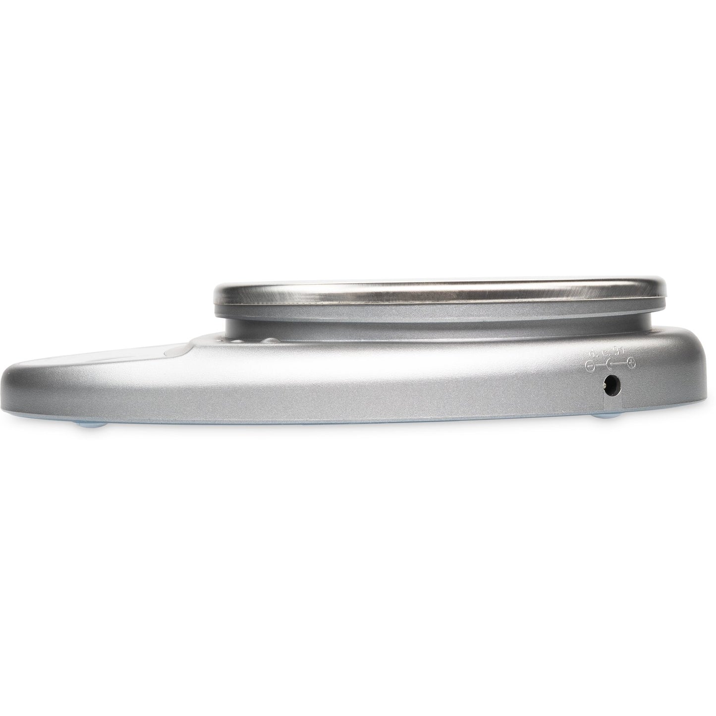 San Jamar SCDGP11M 11 lb/5 kg Gray NSF Listed Digital Scale - Metallic