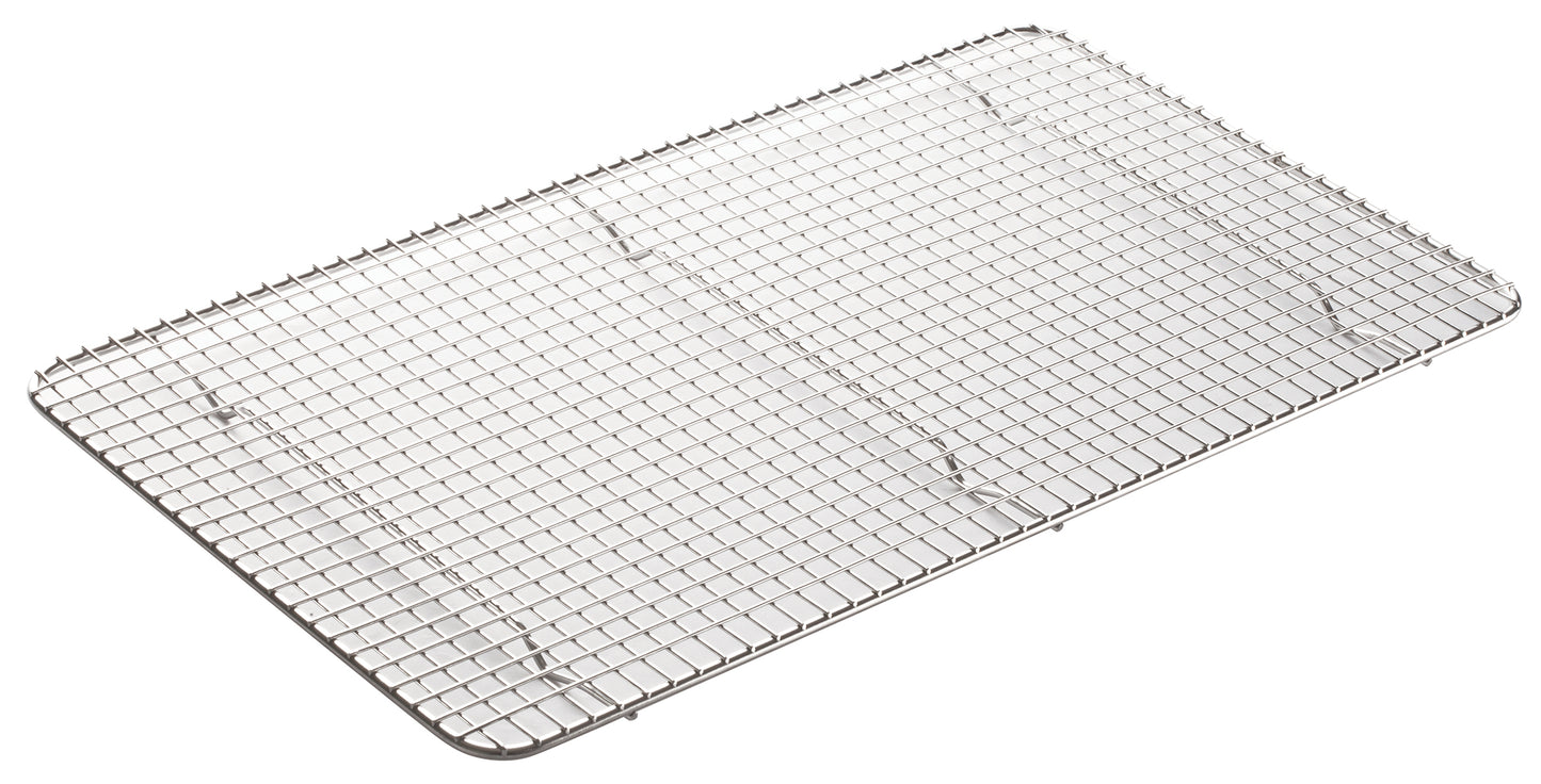 Winco PGWS-1018 10" X 18" Stainless Steel Pan Grate for Full-size Steam Pan