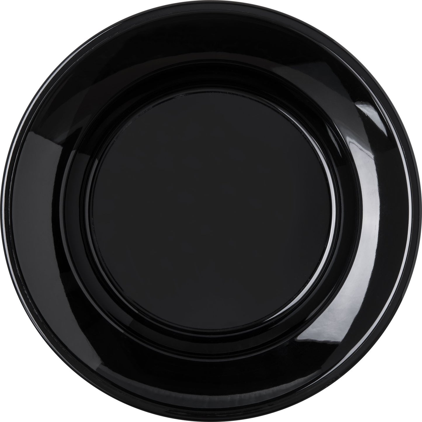 Carlisle PCD31203 12 oz Black Polycarbonate Soup Salad Broth Bowl