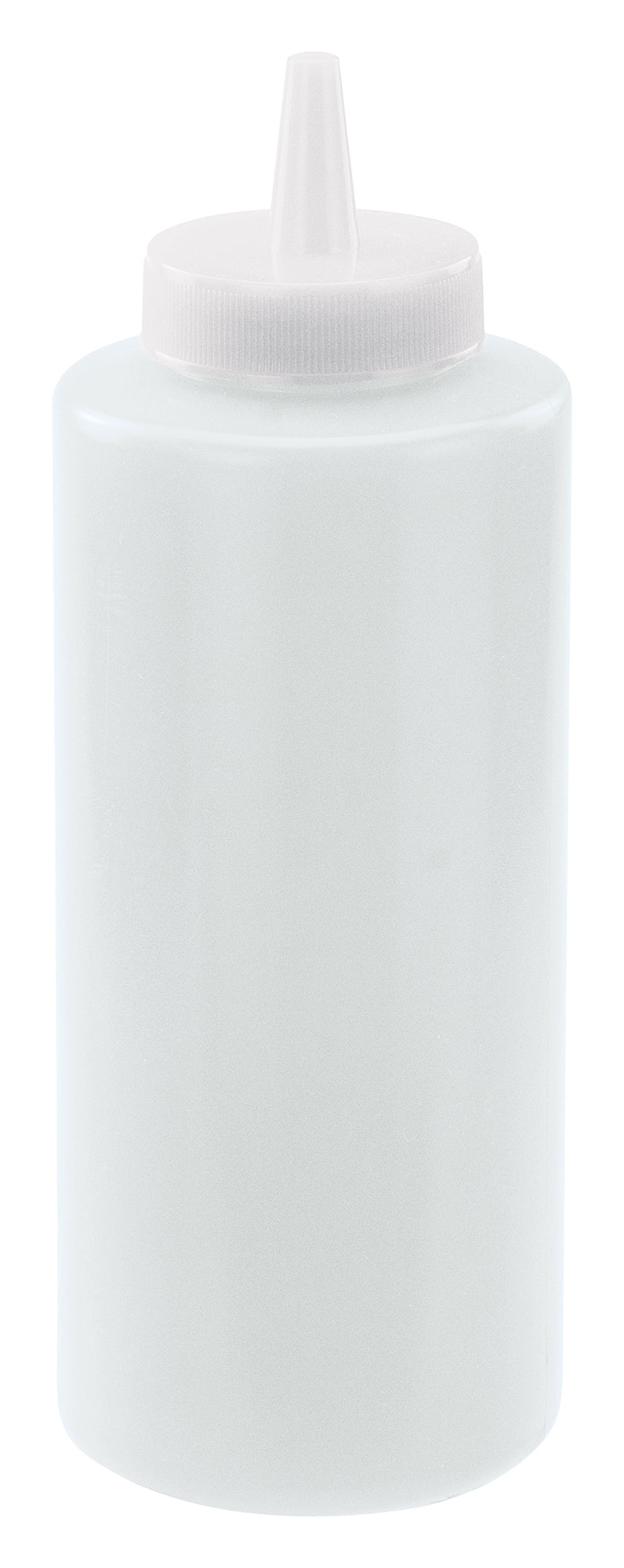 Winco PSB-12Y 12 oz. Yellow Squeeze Bottles (6pcs/pk)