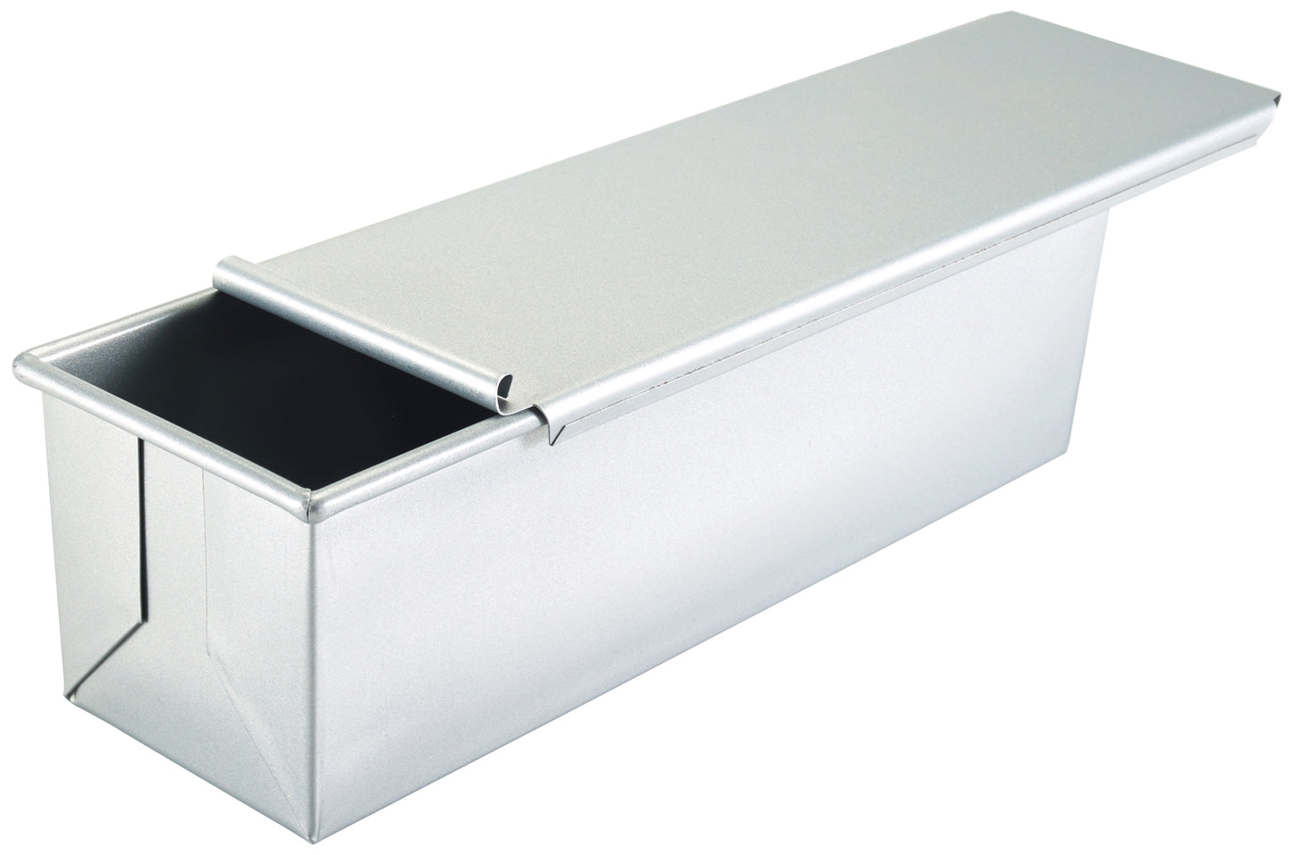 Winco HPP-15 1-1/2 Lb 13"x4"x4" Aluminized Steel Pullman Pan