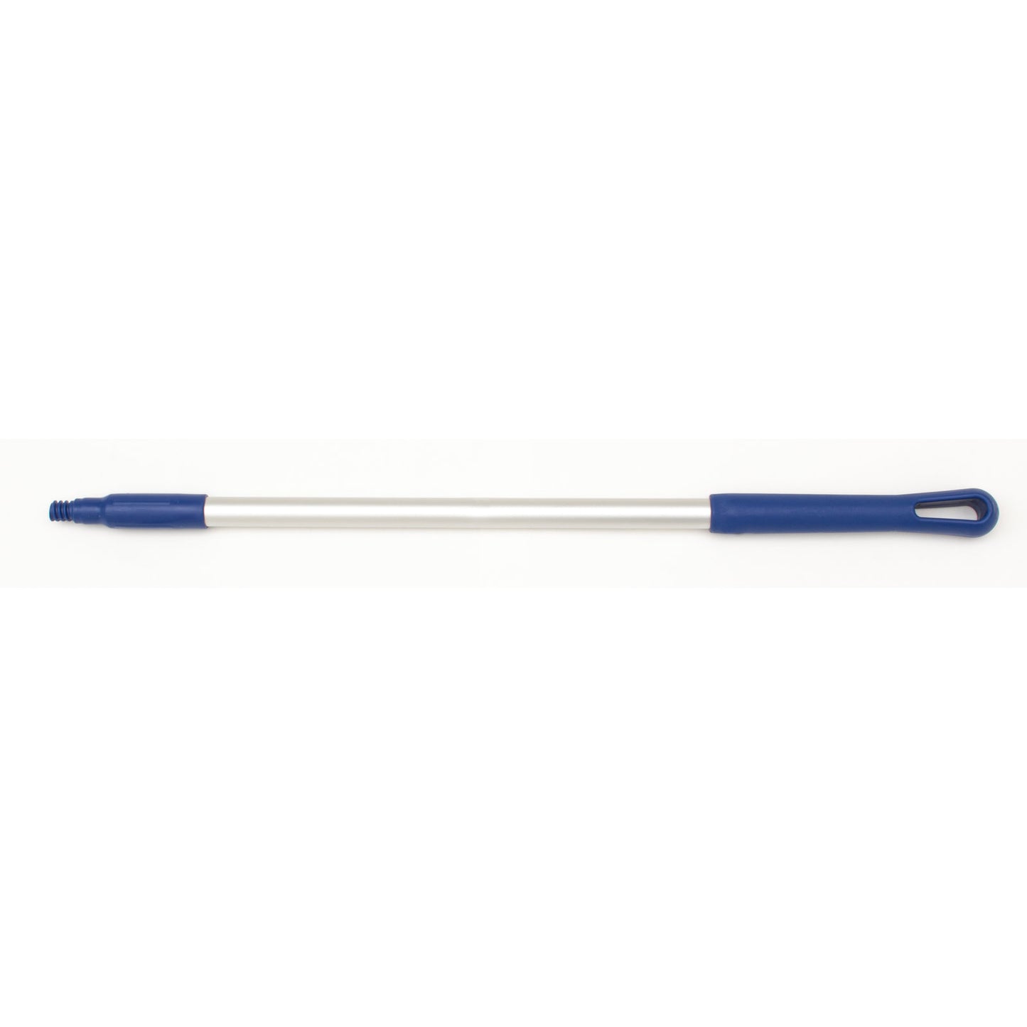 Carlisle 40246EC14 30" Blue Natural Aluminum Handle with Color-Coded Tip and Hang Up Cap