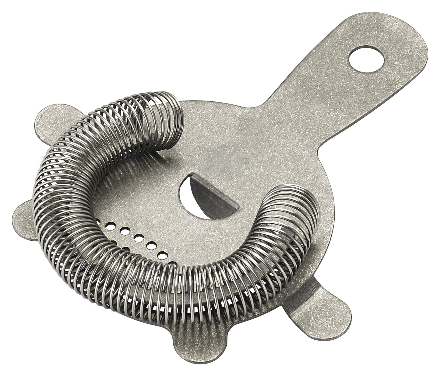 Winco BABS-6CS Stainless Steel After 5 4-Prong Bar Strainer, Crafted Steel Finish