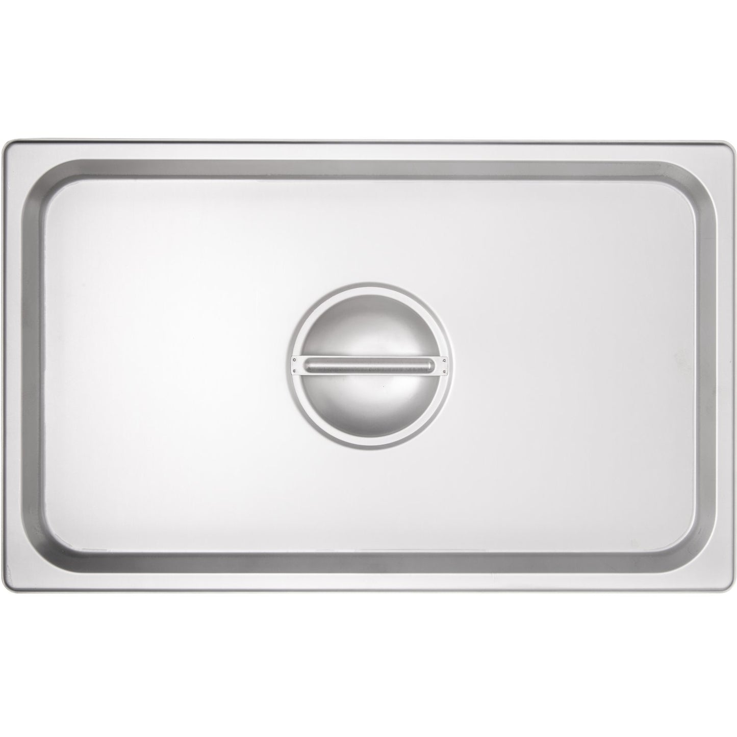 Carlisle 607000C Full-Size Stainless Steel DuraPan Steam Table Hotel Pan Handled Cover