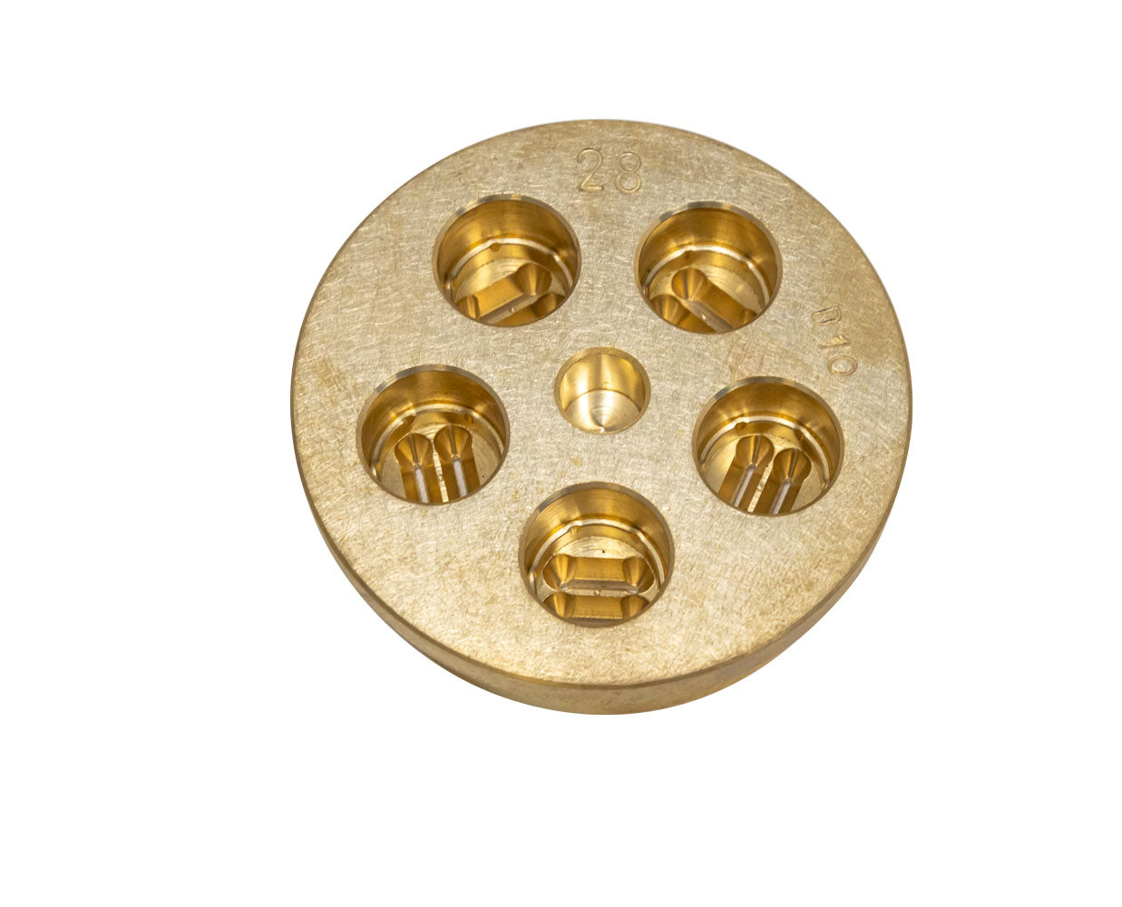 Omcan 23766 10mm Pasta Die #28 Tagliatelle