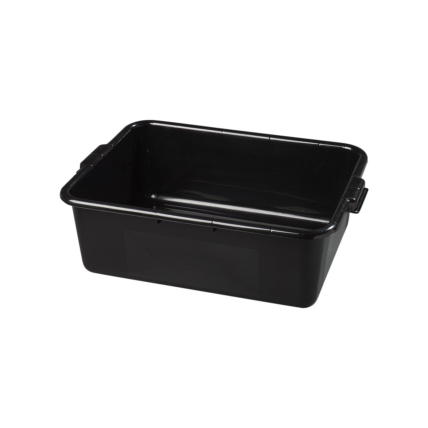 Carlisle 44011SKD03 15" x 20" x 7" Black Comfort Curve Bus Box Skid