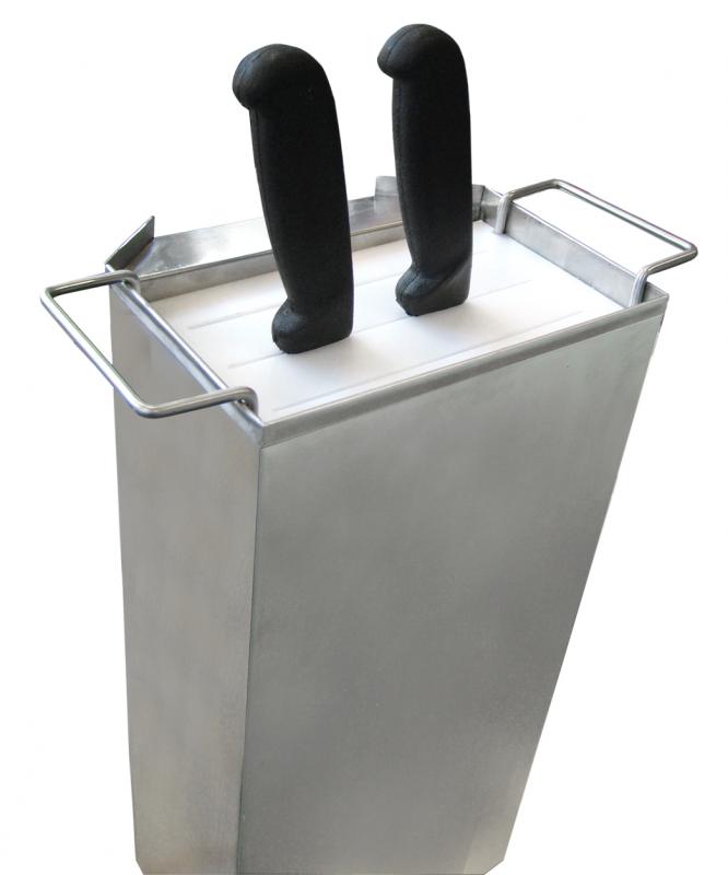 Omcan 19926 Knife Sanitizer for 12" Stainless Steel Knives with Element
