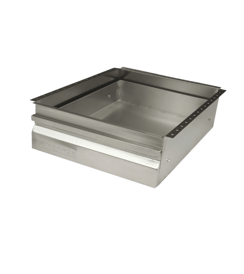 Thorinox TDRS-2418-SS 18" Single Stainless Steel Wide Drawer for 24" Deep Worktable