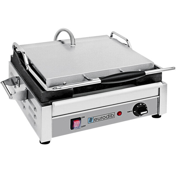 Eurodib SFE02340 240V Commercial Electric Panini Grill