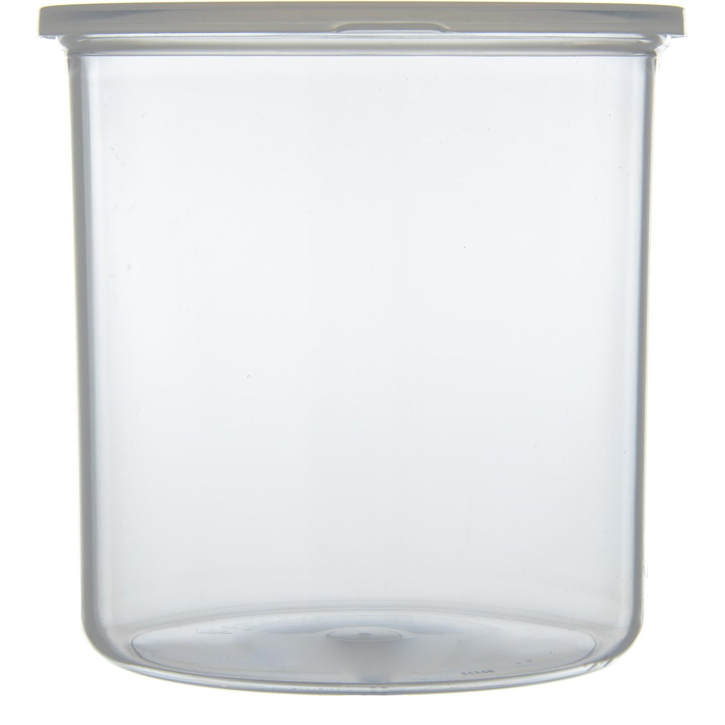 Carlisle 030207 2.7 Qt Clear Classic Crock with Lid