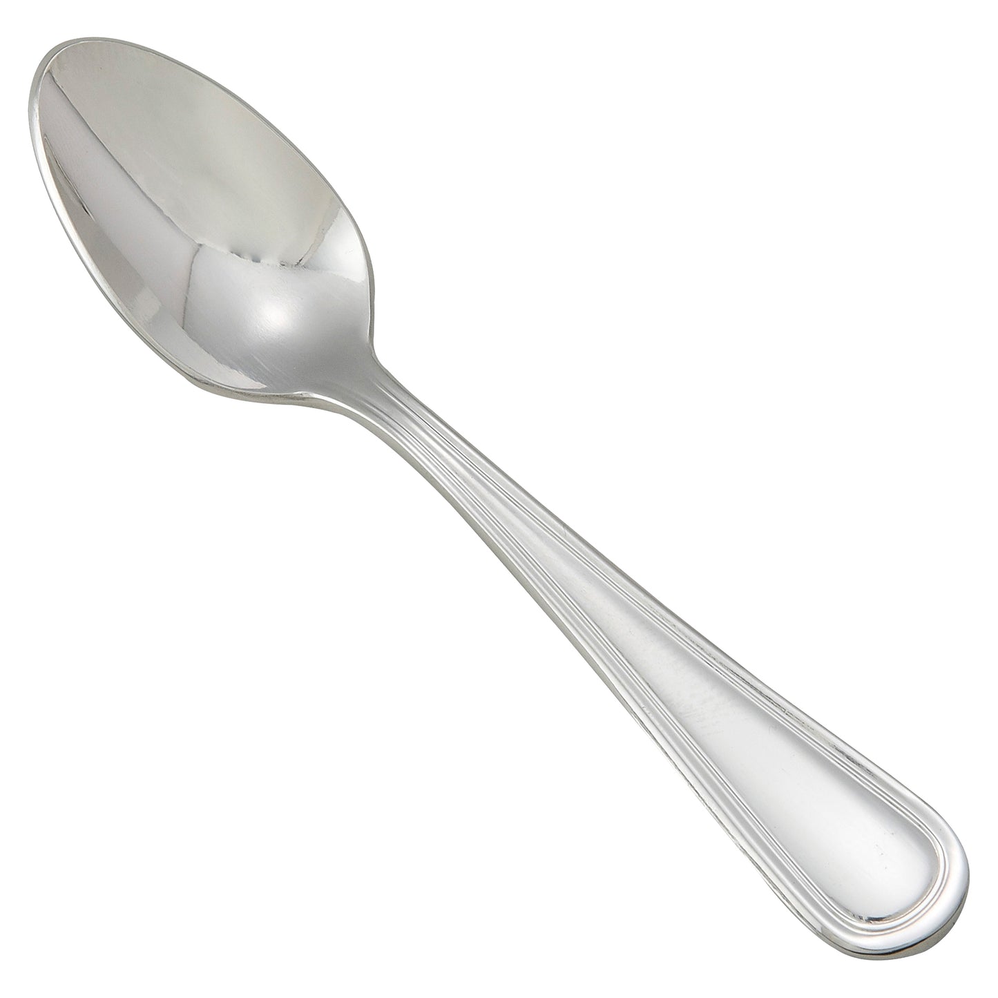 Winco 0021-09 Continental Demitasse Spoon, 18/0 Extra Heavyweight