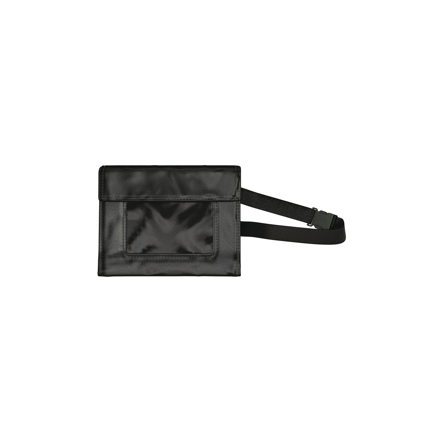 WipesPlus 38009 6" Black Table/Food Sanitizing Pack Holder & Belt
