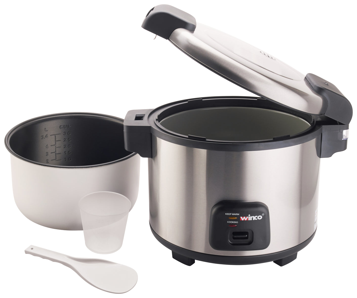 Winco RC-S301 30 Cups Electric Rice Cooker/Warmer