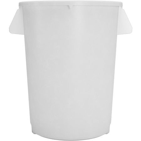 Sparta 84103202 32 Gallon White Round Polyethylene Bronco Waste Bin Trash Container