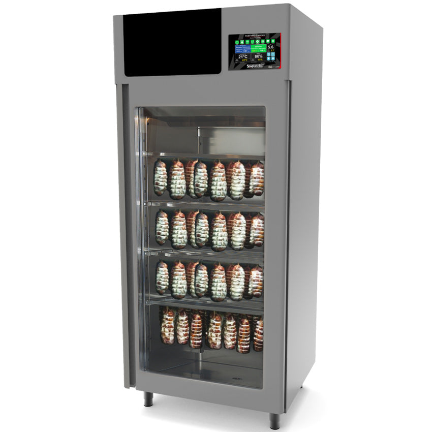 Omcan 40298 150 Kg StagionelloEvo® Curing Cabinet with ClimaTouch® and Fumotic®