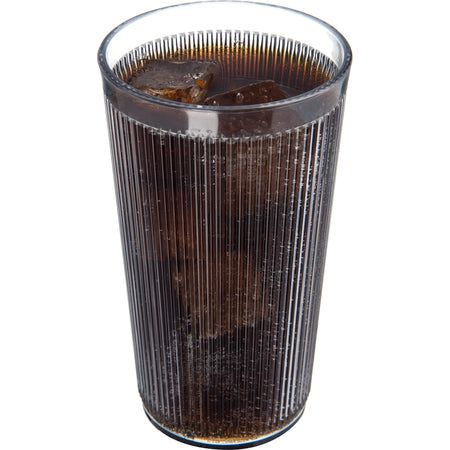 Carlisle 402007 20.7 oz Clear SAN Crystalon Stack-All Tumbler