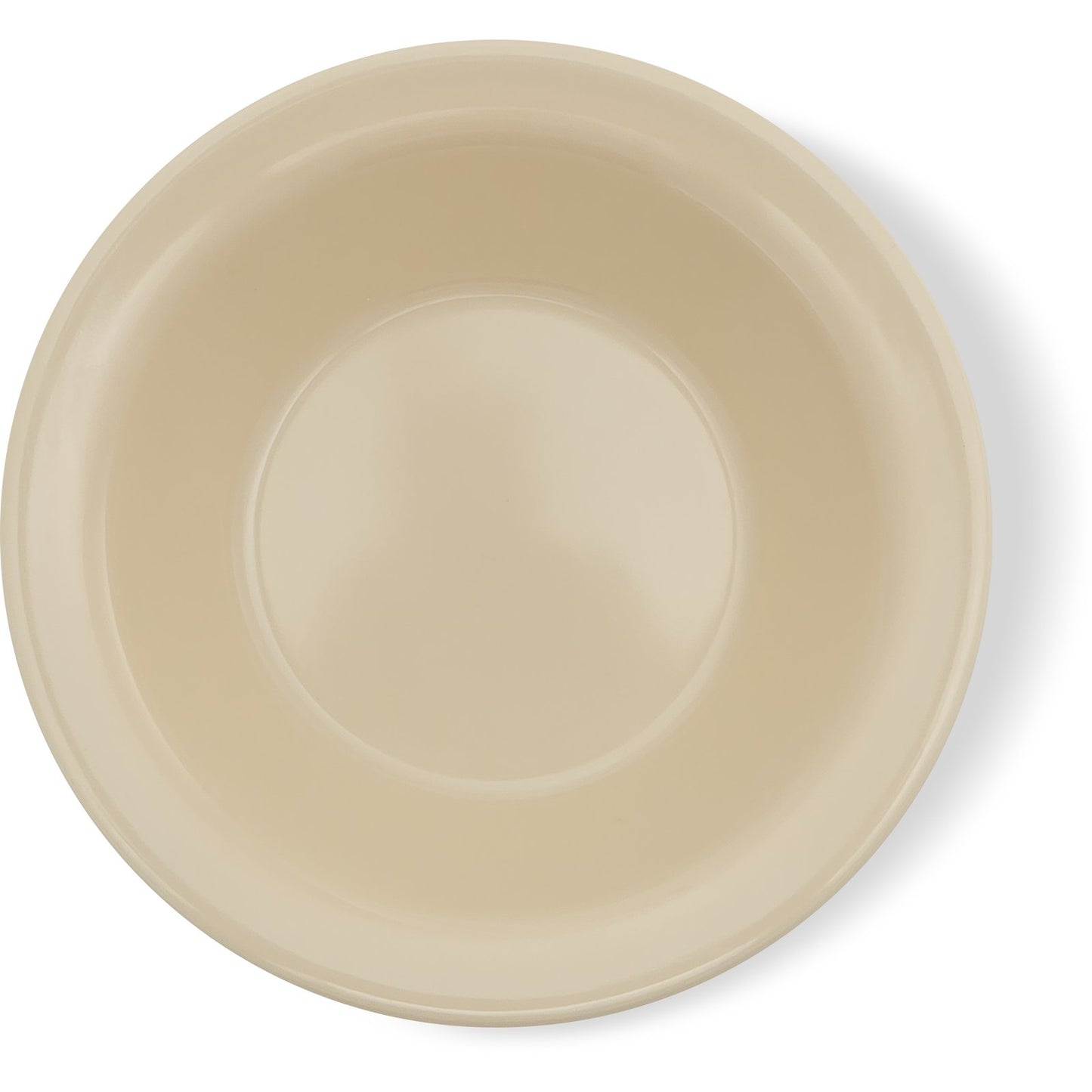 Carlisle KL80025 5 oz Tan Kingline Melamine Rimmed Fruit Bowl