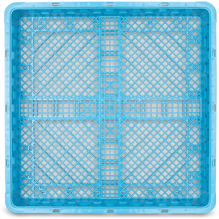Carlisle RF14 Carlisle Blue Polypropylene OptiClean Flatware Rack 18.25" Compartment