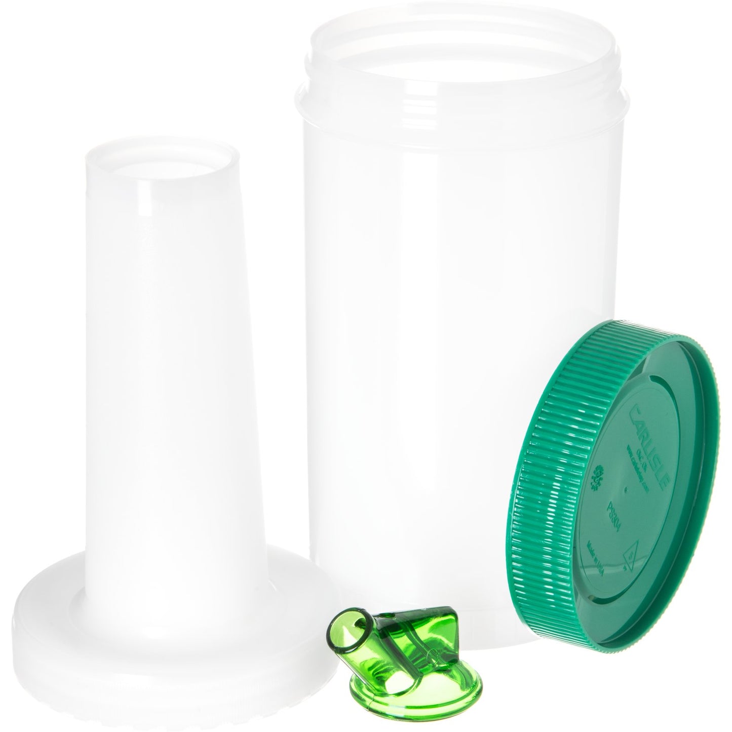 Carlisle PS601N09 32 oz/ Quart Green Store N' Pour Complete Unit Bundle