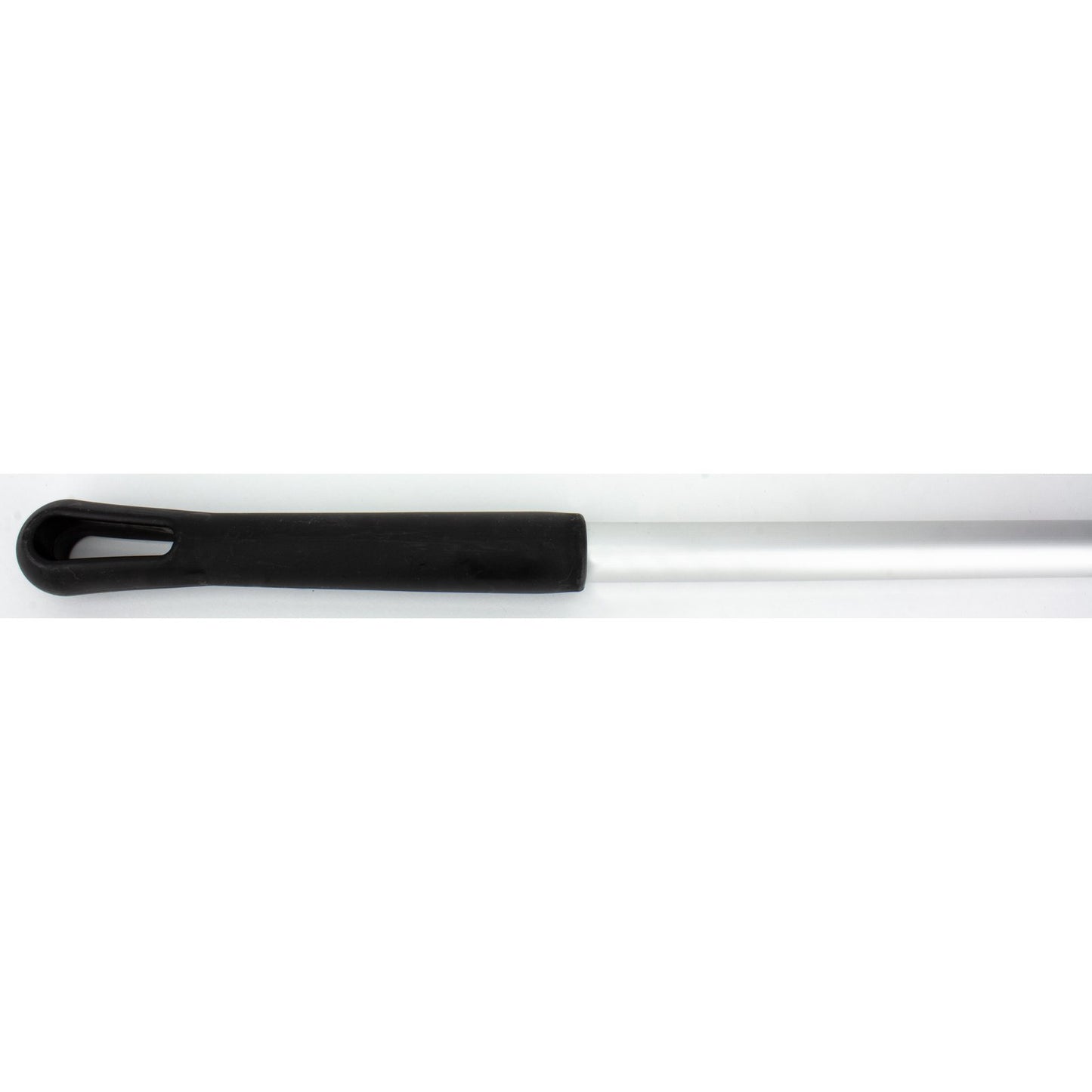 Carlisle 40226EC03 60" Black Natural Aluminum Handle with Color-Coded Tip and Hang Up Cap