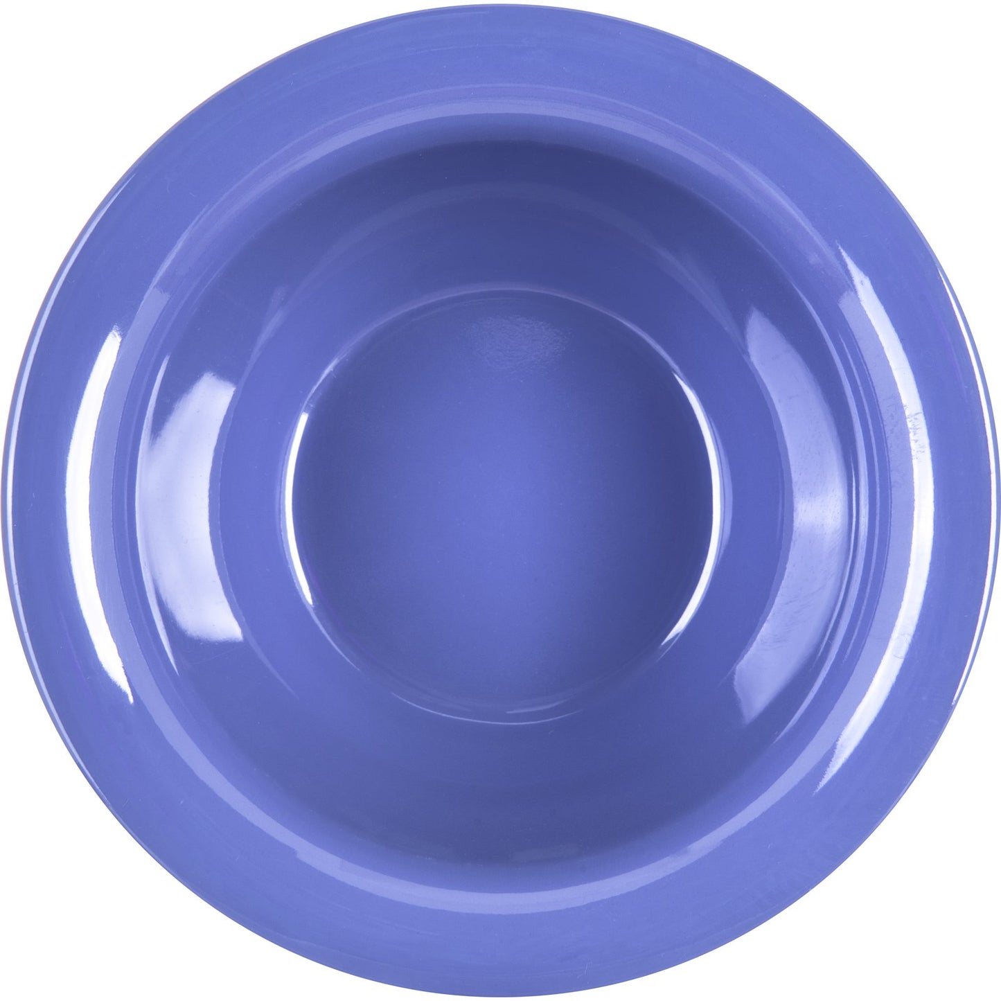 Carlisle 3303814 10 oz Ocean Blue Sierrus Melamine Rimmed Nappie Bowl