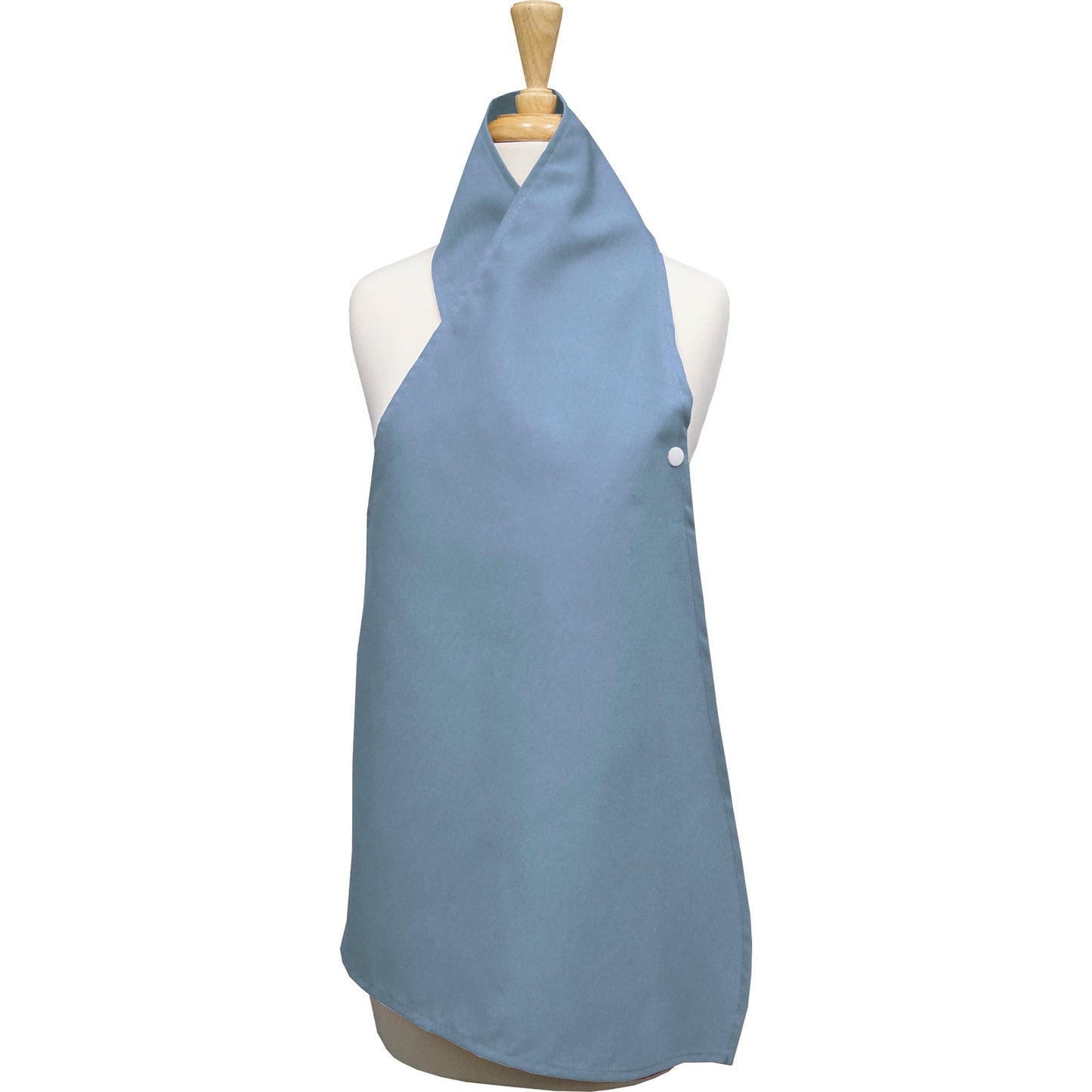 Snap Drape 54482534DS762 34" X25" 50% Spun Polyester/50% Filament SIG Dining Scarf Wedgewood