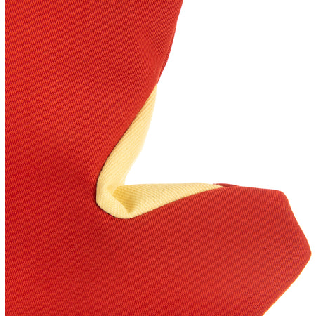 Carlisle CTC17 17" Red Poly/Cotton Blend Conventional Mitt Cool Touch