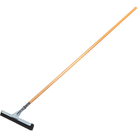 Carlisle 36682400 22" Black Foam Rubber Flo-Pac Soft Heavy Duty Squeegee w/ Threaded Socket