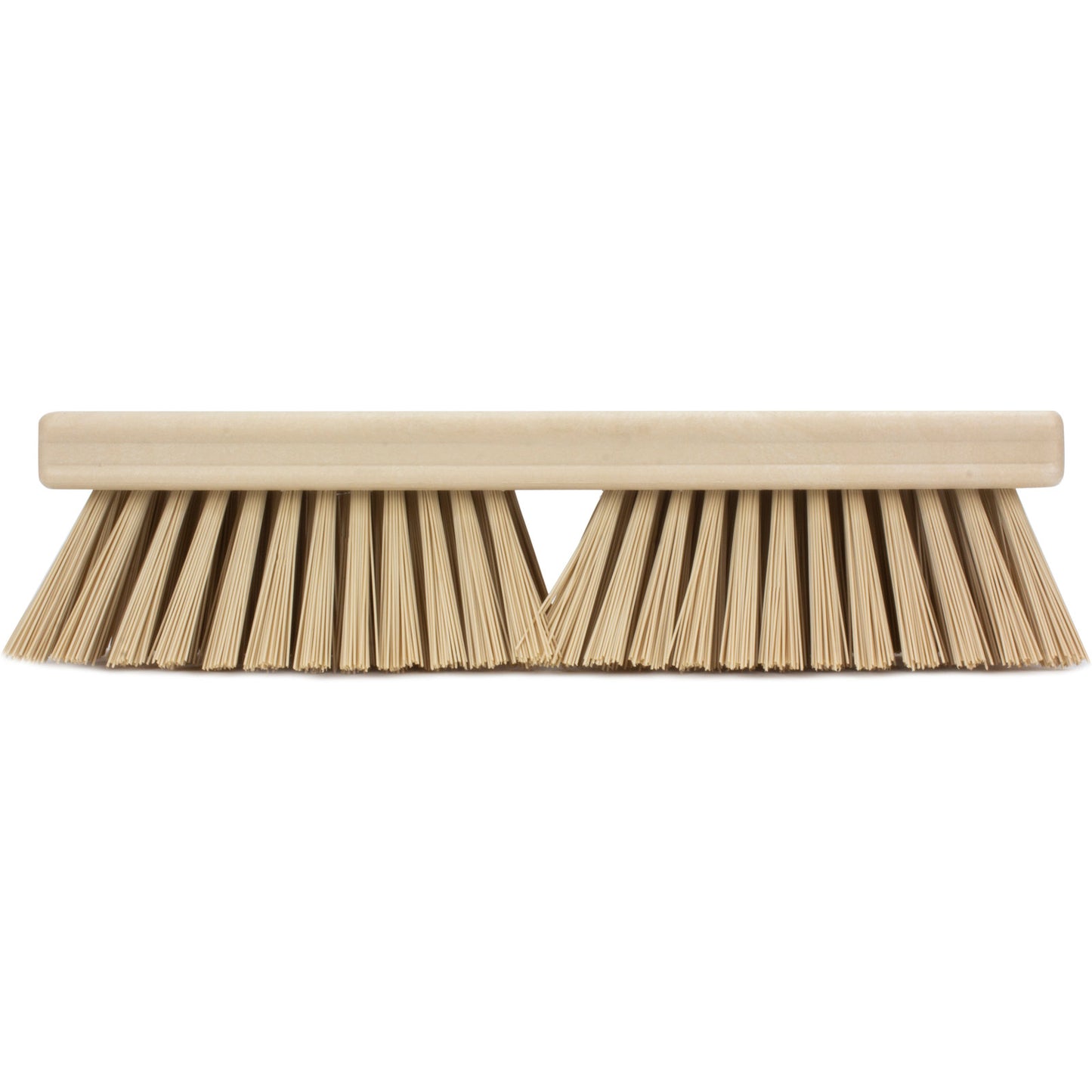 Carlisle 41722EC25 10" Tan Sparta Color Coded Deck Scrub Brush
