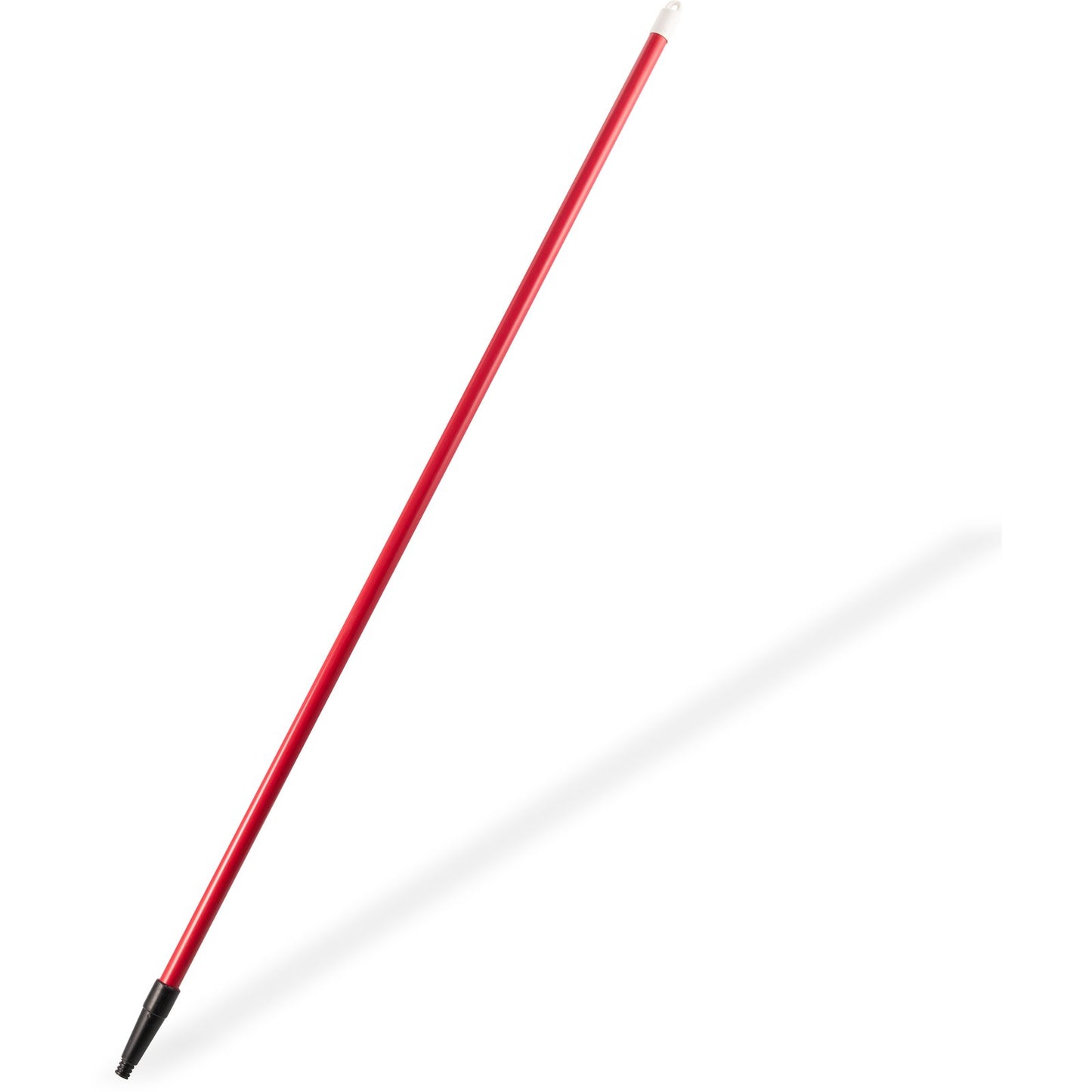 Carlisle 4022005 60" Red Fiberglass Sparta Spectrum Tapered/Threaded Handle