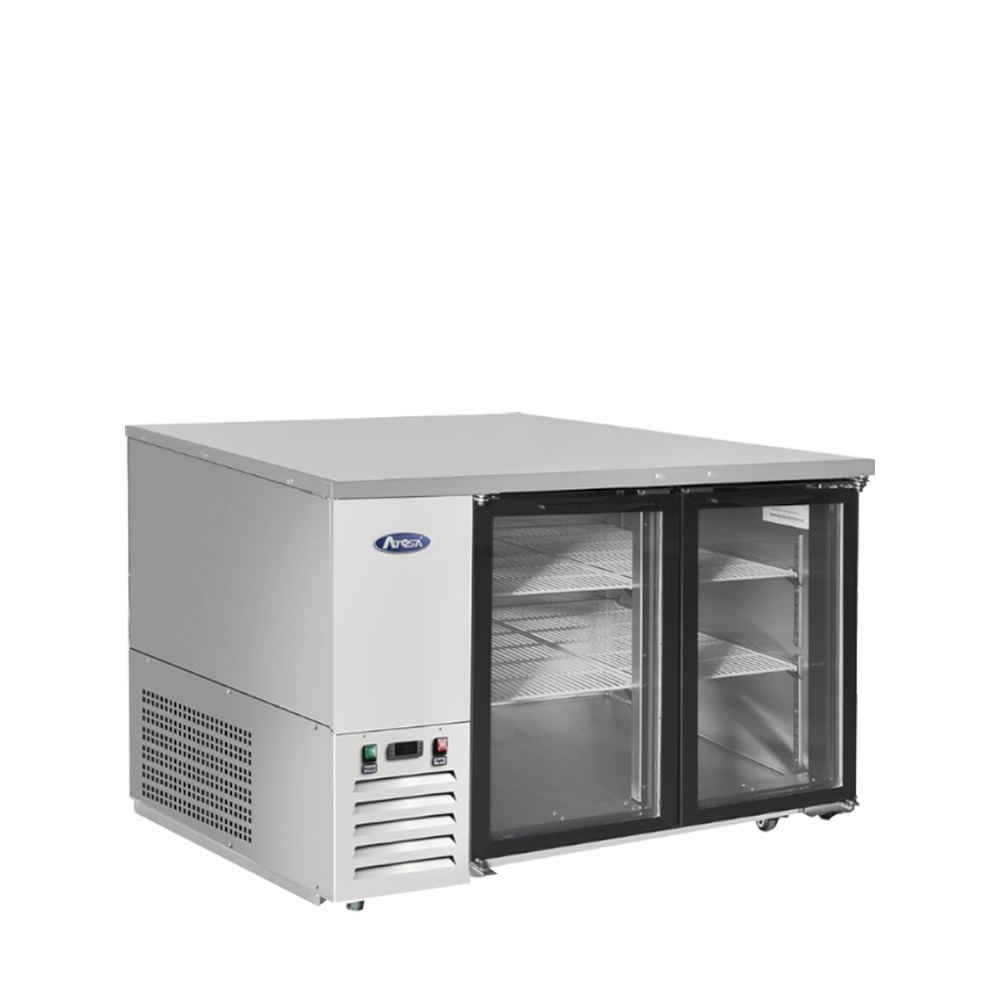 Atosa SBB48GGR-AUS1 48" Glass Door Back Bar Cooler