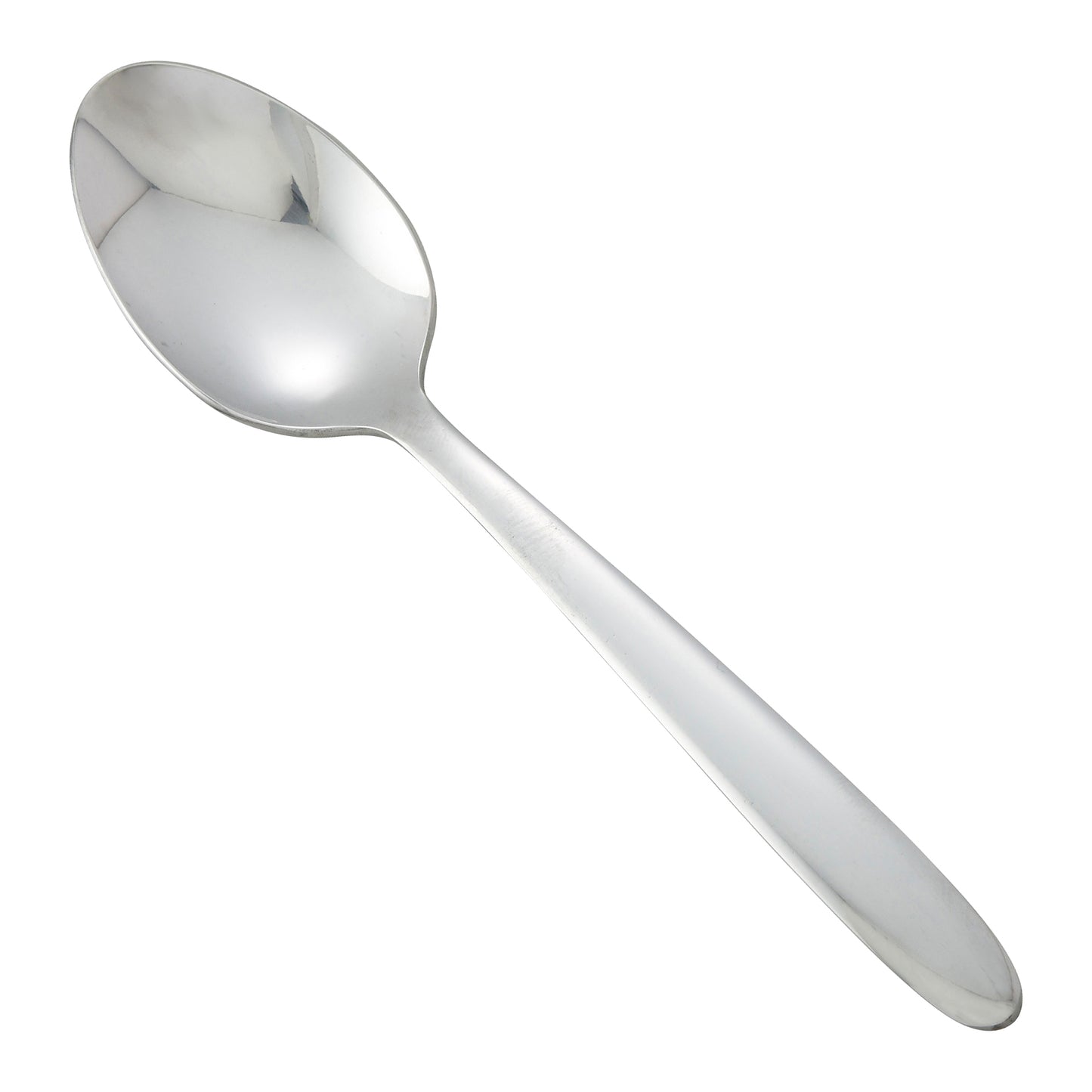 Winco 0019-01 Flute Teaspoon, 18/0 Heavyweight
