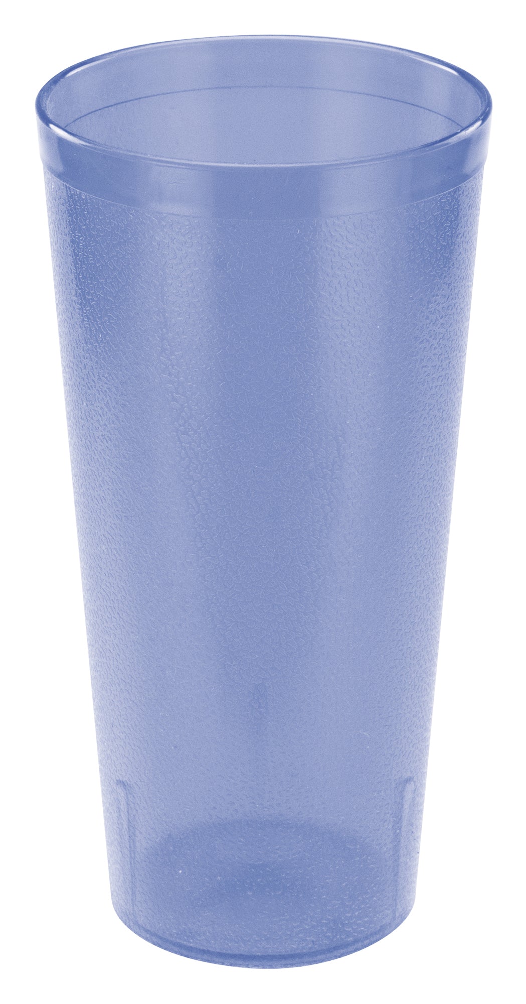 Winco PTP-24B 24oz. Blue Pebbled Tumblers