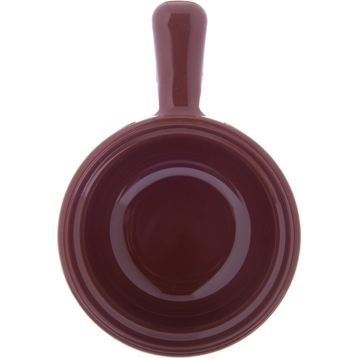 Carlisle 700628 8 oz Lennox Brown Handled Soup Bowl