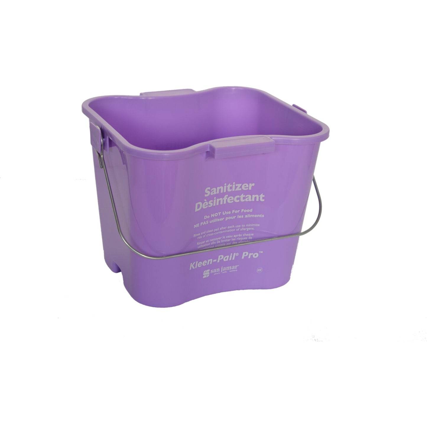 San Jamar KPP196PR Purple Kleen Pail Pro 6 Quart