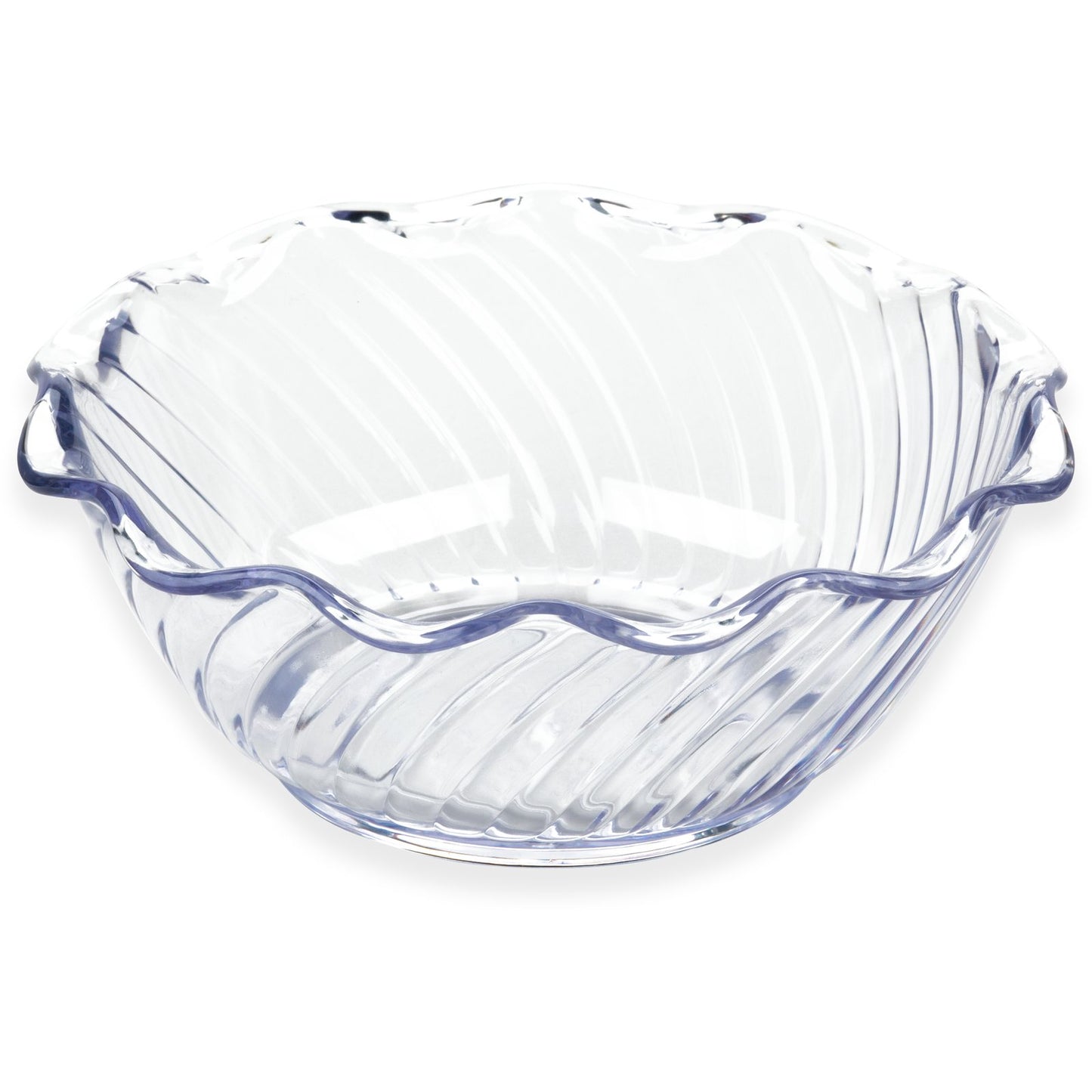 Dinex DXSWC1207 13 oz Clear SAN Tulip Turnbury Swirl Bowl (48/cs)