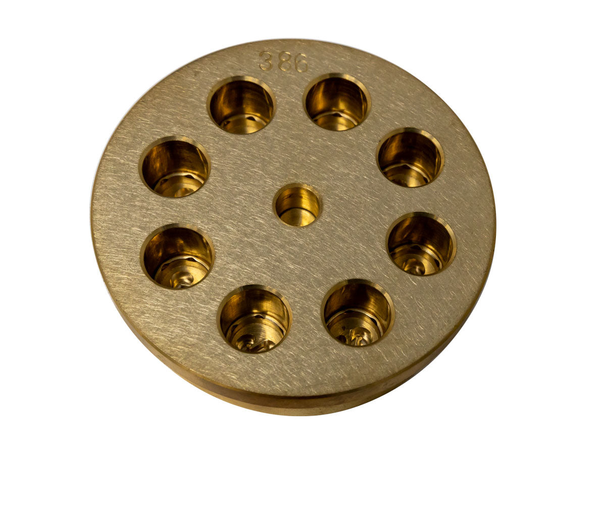Omcan 13437 8.8mm Pasta Die #386 Cararecce