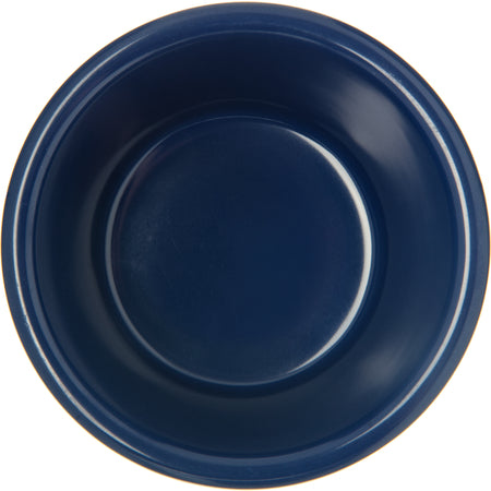 Carlisle S29160 4 oz Cobalt Blue Melamine Fluted Bowl Ramekin