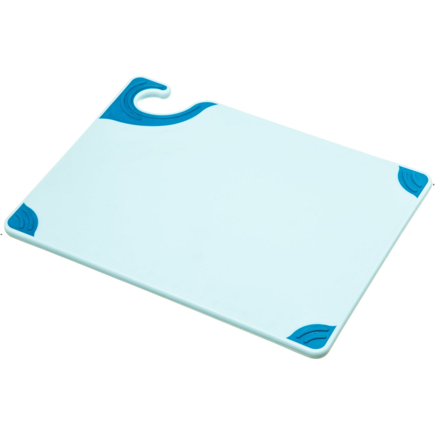 San Jamar CBG912BL 9" x 12" x 0.375" Blue Saf-T-Grip Cutting Board