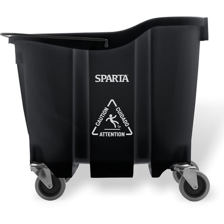 Sparta 7690403 35 Qt Black Polypropylene OmniFit Mop Bucket Only