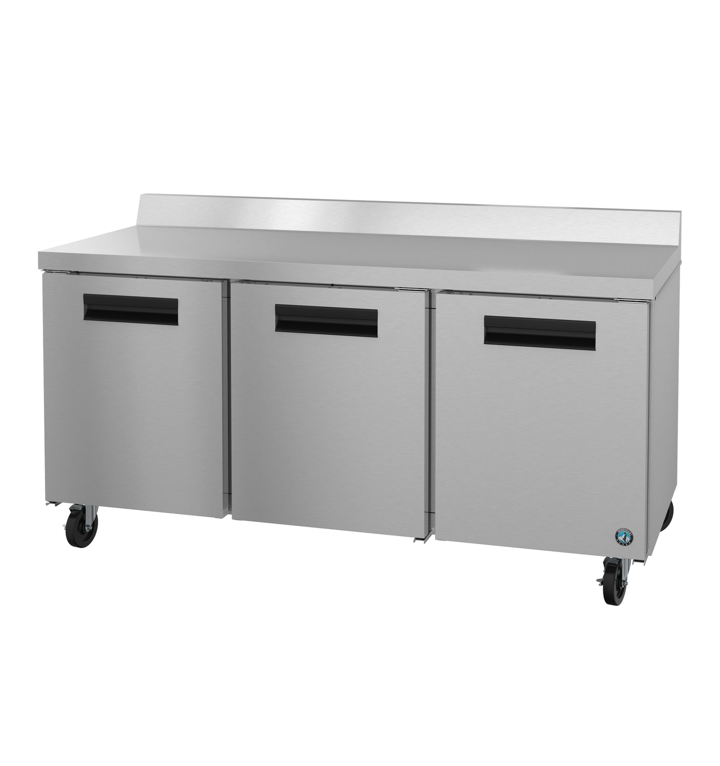 Hoshizaki WR72B Three Section Stainless Doors Worktop Refrigerator