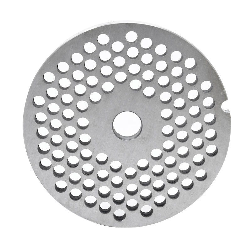 Omcan 11260 #32 One Notch/Round Carbon Steel Hubless Machine Plate, 6mm (1/4")