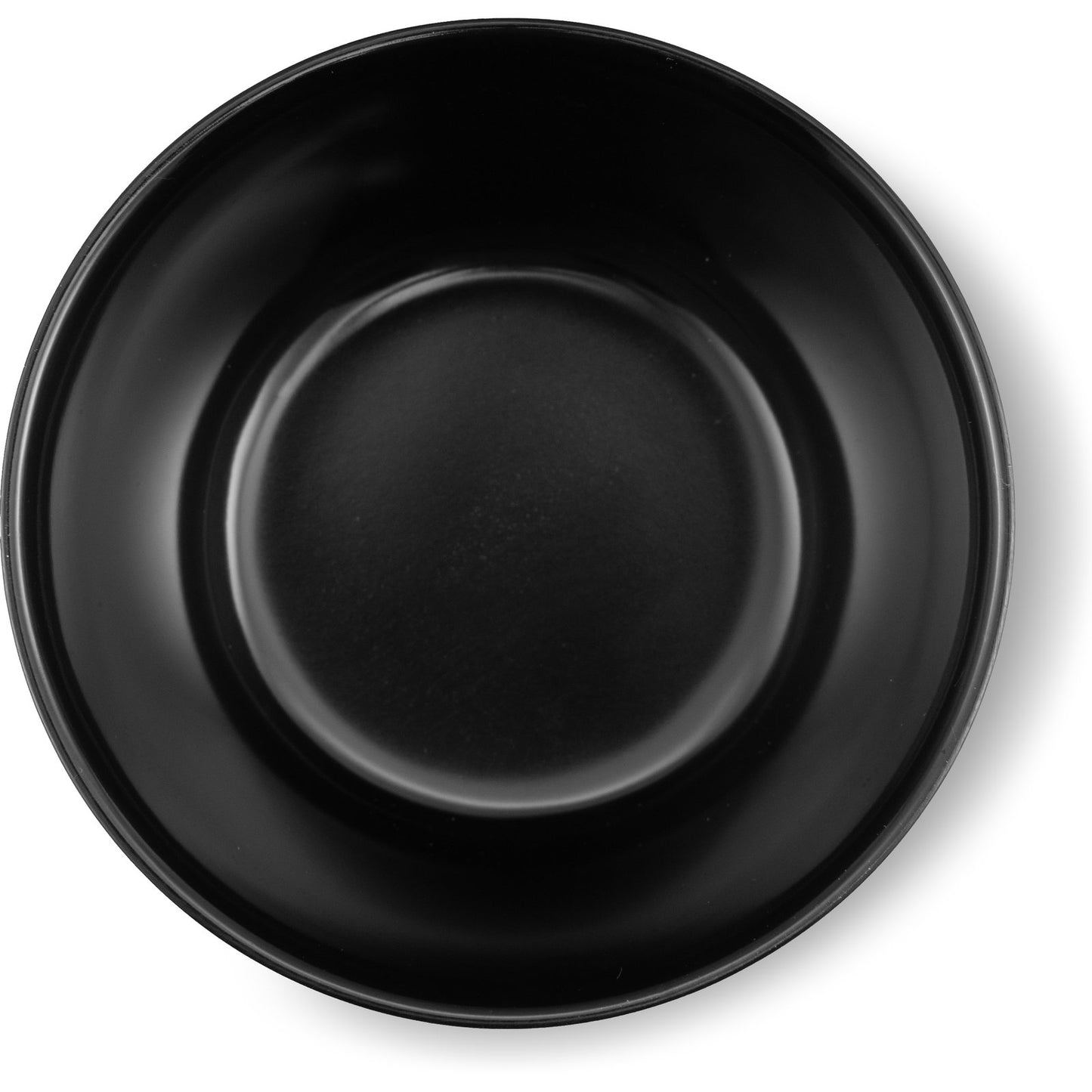 Carlisle 4354003 8 oz Black Dallas Ware Melamine Bouillon Cup Bowl