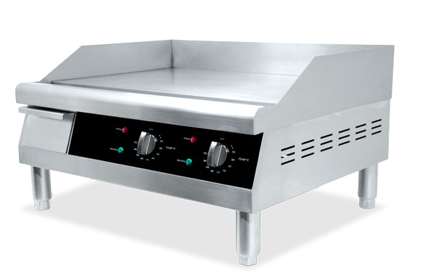 Omcan 43213 24-inch Electric Stainless Steel Countertop Griddle