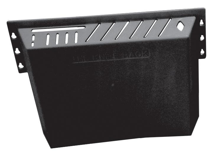 Omcan 11540 Black Plastic Knife Rack