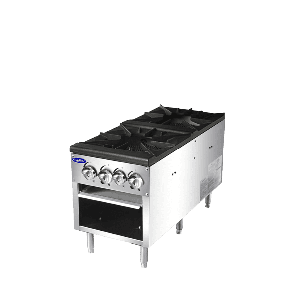 Atosa ATSP-18-2-NG Natural Gas Double Stock Pot Stove